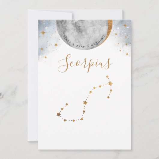 天板番号、さそり座 (正面)