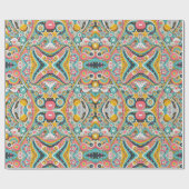 天柄の包み紙 ラッピングペーパー (フラット)