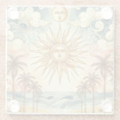 天極楽園 ガラスコースター (裏面)