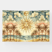 天極楽園 横断幕 (横)