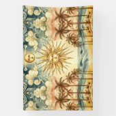 天極楽園 横断幕 (縦)