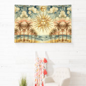 天極楽園 横断幕 (インサイチュ)