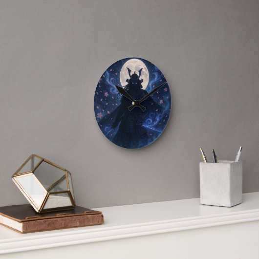 天武衣ダークアニメファンタジー戦士 ラウンド壁時計 (オフィス)