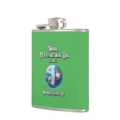 天気が人生を形作る。世界気象日。 フラスク (左)