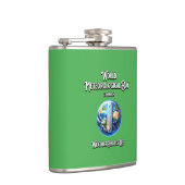 天気が人生を形作る。世界気象日。 フラスク (右)