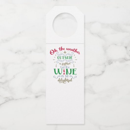 天気が好い、酒が好い ボトルネックタグ (裏面)