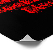 天気が好きかどうか…ロカビリーは命だ! ポスター (角)