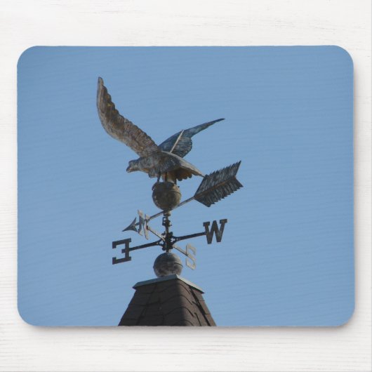 天気が悪い マウスパッド (正面)