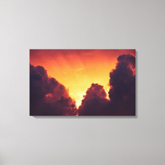 天気が良い キャンバスプリント