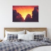 天気が良い キャンバスプリント (インサイチュ (寝室))