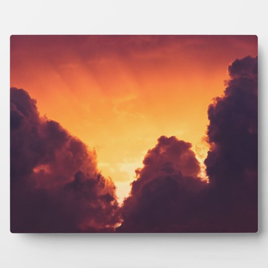 天気が良い フォトプラーク (正面)