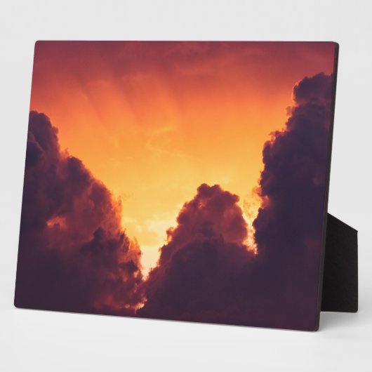 天気が良い フォトプラーク (側面)