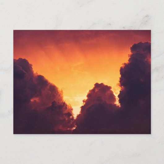 天気が良い ポストカード (正面)