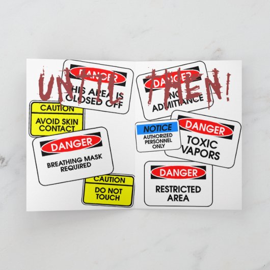 天気の下で カード (内部)