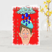 天気の下で カード (黄色い花)