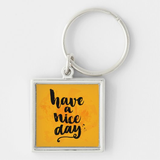 天気の良い日を過して下さい キーホルダー (正面)