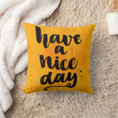 天気の良い日を過して下さい クッション (ブランケット)