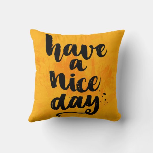 天気の良い日を過して下さい クッション (裏面)