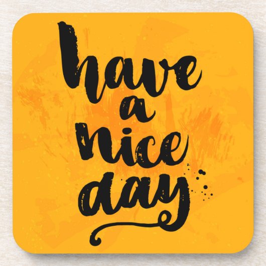 天気の良い日を過して下さい コースター (正面)