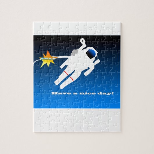 天気の良い日を過して下さい ジグソーパズル (縦)