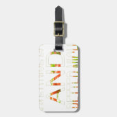 天気の良い日を過して下さい ラゲッジタグ (正面縦)