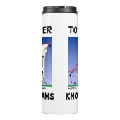 天気を予測するには、ジェットストリームを知っている タンブラー (裏面)