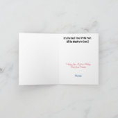 天気アイコンのクリスマスカード シーズンカード (内部)