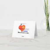 天気予報の日 – 女性グリーティングカード シーズンカード (裏面)