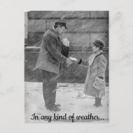 天気予報はがき ポストカード