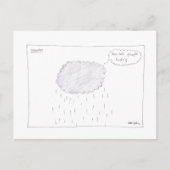 天気予報はがき ポストカード (正面)