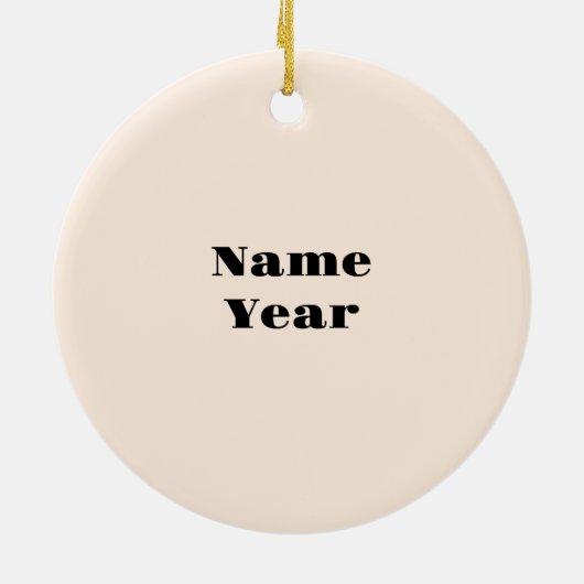 天気予報マップを使用した天気予報オーナメント セラミックオーナメント (裏面)