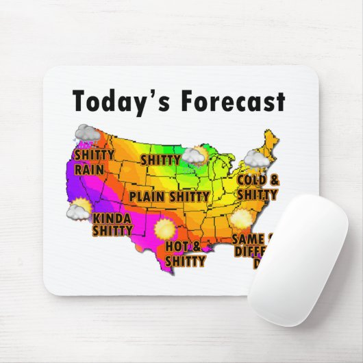 天気予報 マウスパッド (マウス)