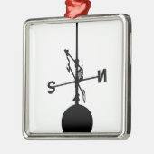 天気予報 メタルオーナメント (左)