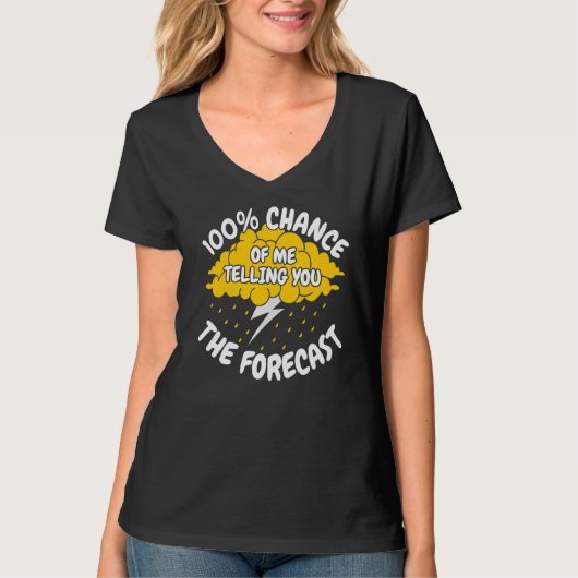 天気予報 Tシャツ (正面)