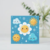 天気疑問に思 招待状 (スタンド正面)