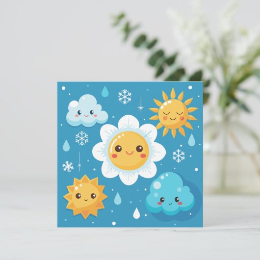 天気疑問に思 招待状 (スタンド正面)