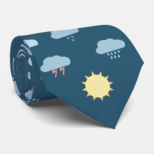 天気記号 ネクタイ (ロール)