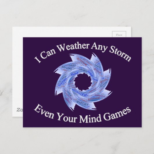 天気 ポストカード (正面/裏面)