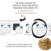 天水エレガント色の結婚歓迎サイン ポスター