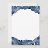 天水族星星占いサイン赤ちゃんシャワー 招待状 (裏面)