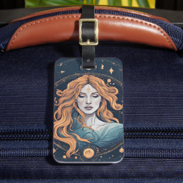 天水族館〔占星術の〕十二宮図標識 ラゲッジタグ