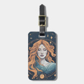 天水族館〔占星術の〕十二宮図標識 ラゲッジタグ (正面縦)