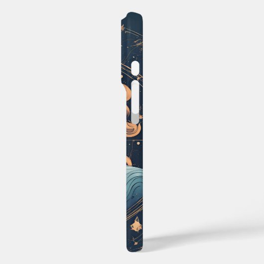 天水族館〔占星術の〕十二宮図標識 Case-Mate iPhoneケース (裏面 / 左)