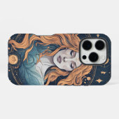 天水族館〔占星術の〕十二宮図標識 iPhoneケース (裏面横)