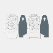 天海軍スターリーナイトムーンブライダルシャワー フェイバーボックス (折り畳みなし)