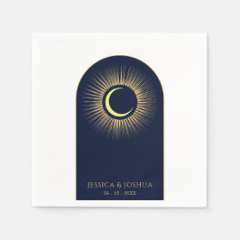 天海軍ブルーアーチミスティックサンムーン スタンダードカクテルナプキン