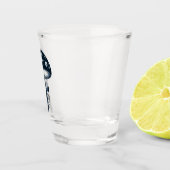 天海軍ブルーキノコ ショットグラス (右)