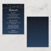 天海軍ブルースターリーナイト結婚ズ エンクロージャーカード (正面/裏面)