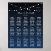 天海軍ブルースター結婚ズの座席表 ポスター (正面)