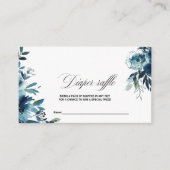 天海軍ブルーフローラおむつラッフル エンクロージャーカード (正面)